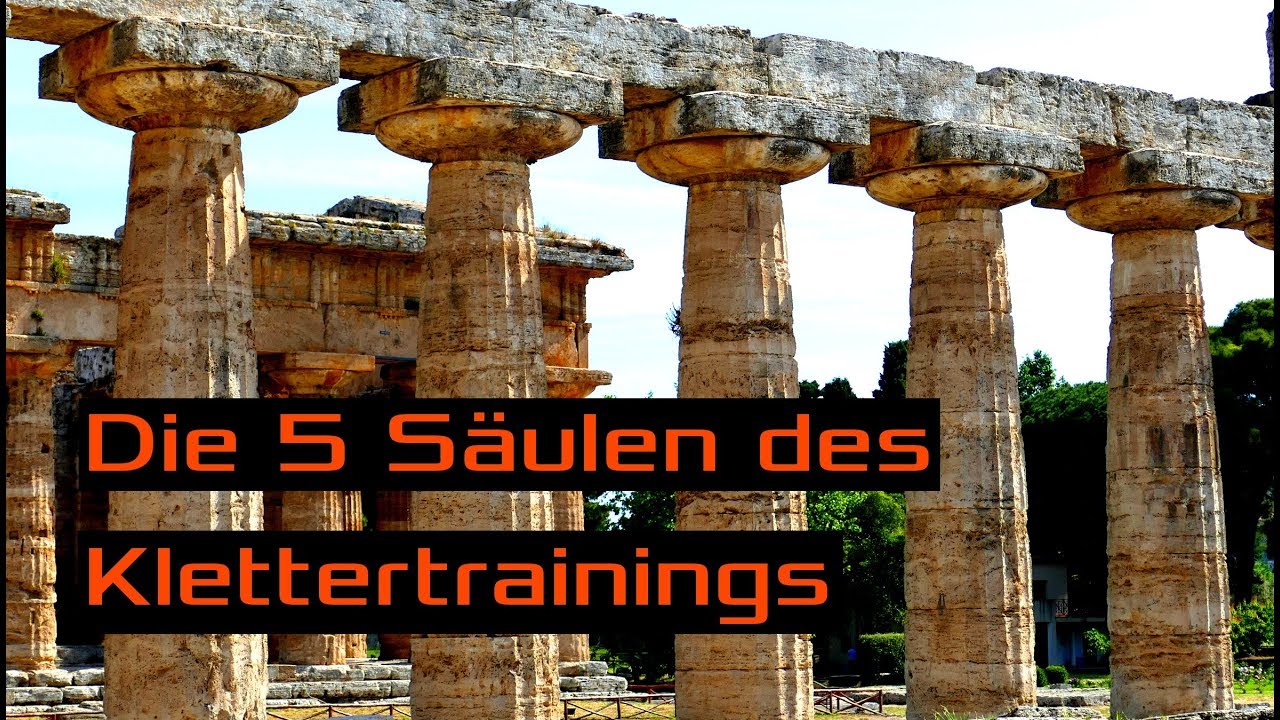 Die 5 S&auml;ulen des Klettertrainings