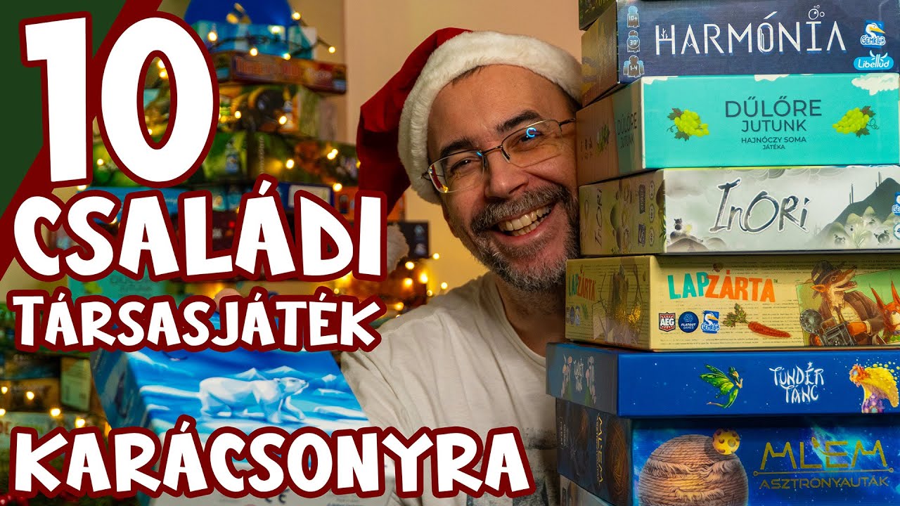 A 10 LEGJOBB családi társasjáték, amikkel még a nagyi is végigjátssza a karácsonyt! 👵🎉