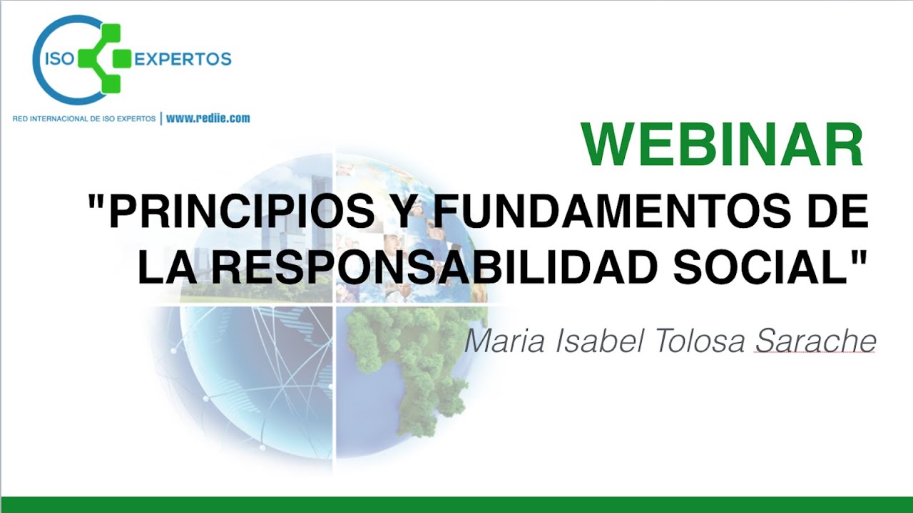Principios y Fundamentos de la Responsabilidad Social
