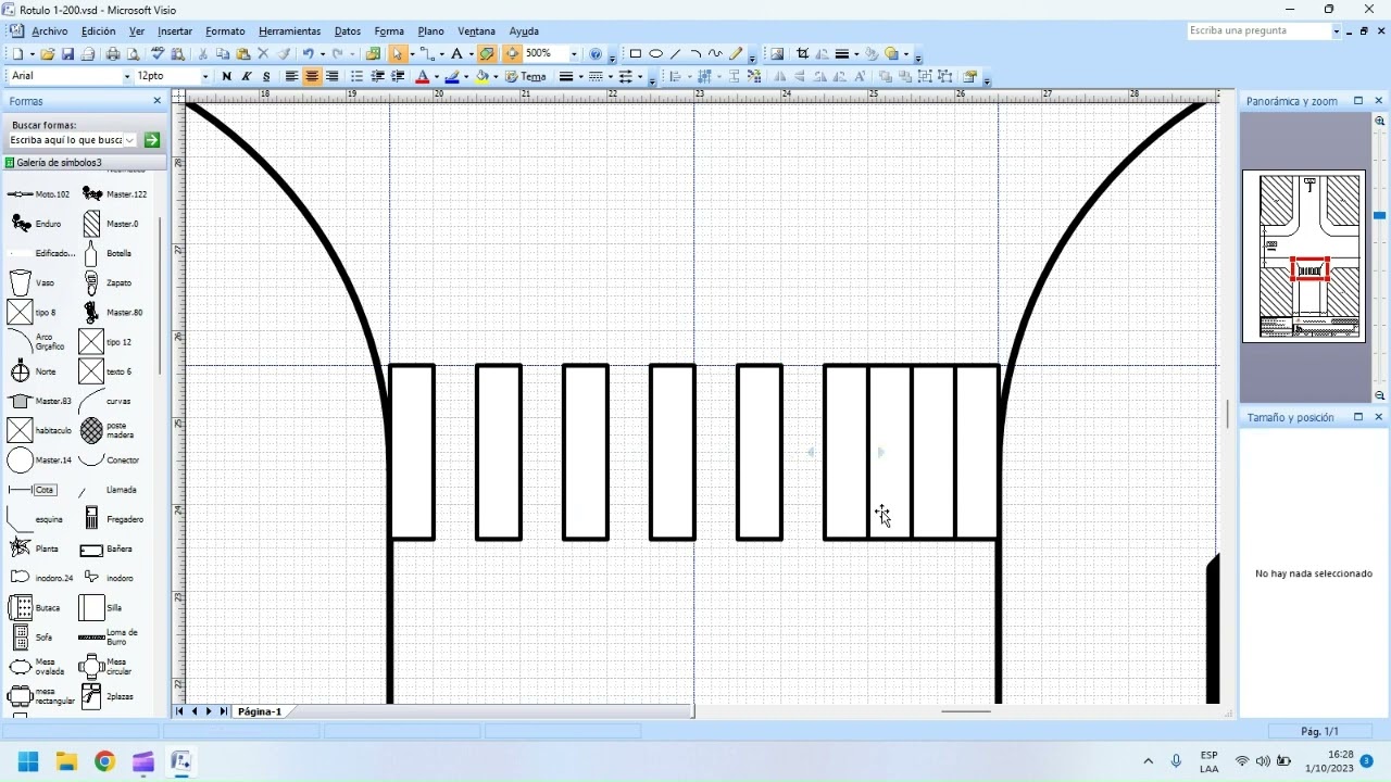 Visio ‐ Como dibujar planos