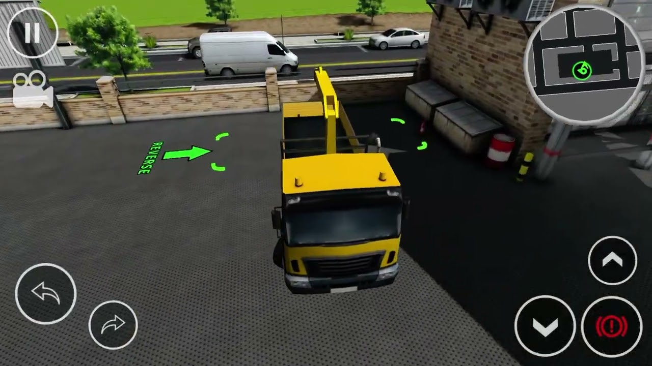 Construction 🏗️ load truck /part1 /game drive simulator #androidgameplay 