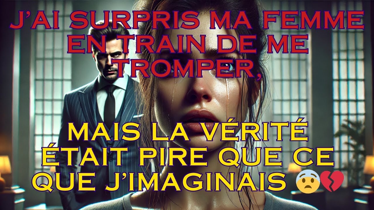 J’ai surpris ma femme en train de me tromper, mais la vérité était pire que ce que j’imaginais 😨💔