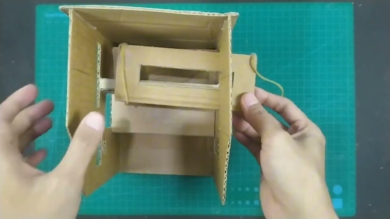 membuat mesin koin sosis dari kardus/cardboard crafts vending machine sausage
