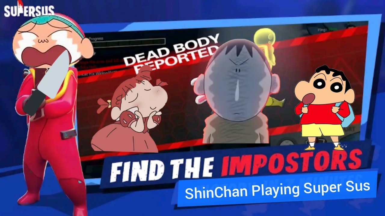ShinChan 😎 Playing Super Sus ☠️ Hindi