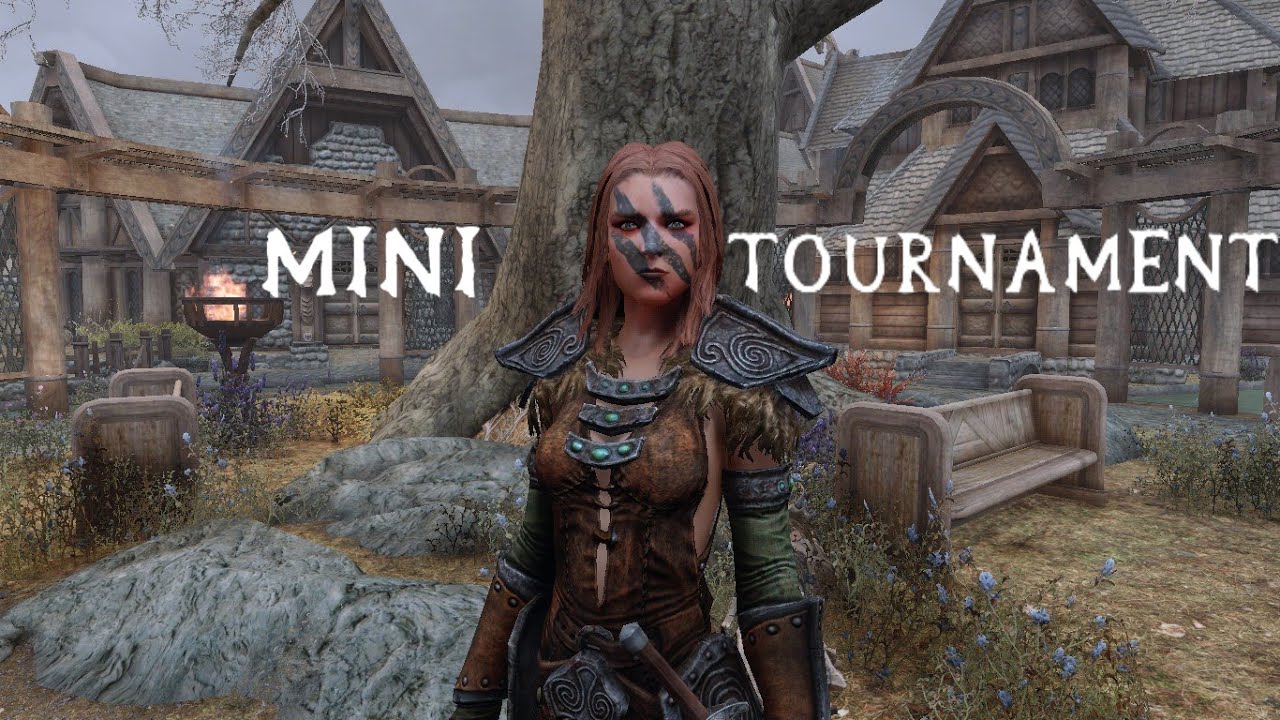 Nord Woman Mini Tournament (Olfina,Aela,Uthgerd,Njada) | Skyrim