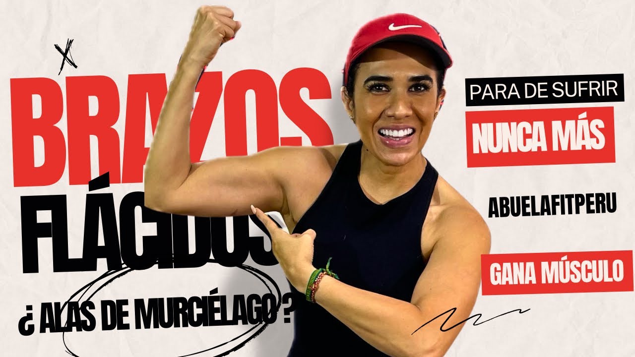 FORTALECE LOS BRAZOS EN 1 MES Y OLVÍDATE DE LAS ODIOSAS ALAS DE MURCIÉLAGO 💪🏼 #abuelafitperu