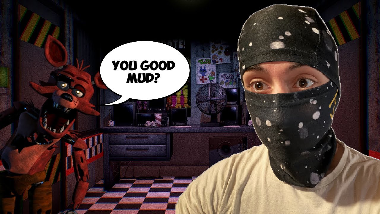 Listen to me yap and play fnaf 1 on roblox