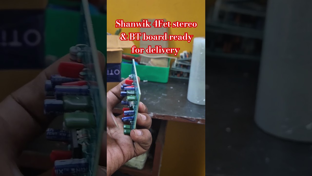 Shanwik 4fet stereo and bt board deliver 