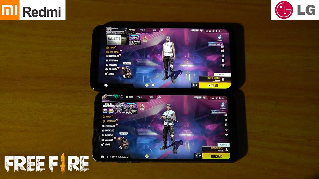 Snapdragon 665 vs Snapdragon 821 - Free Fire Gameplay