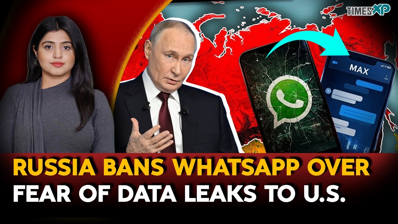 Russia Bans Whatsapp Over Fear Of Data Leak To The U.S.| Indians In The U.S.| Driti Atri Explains