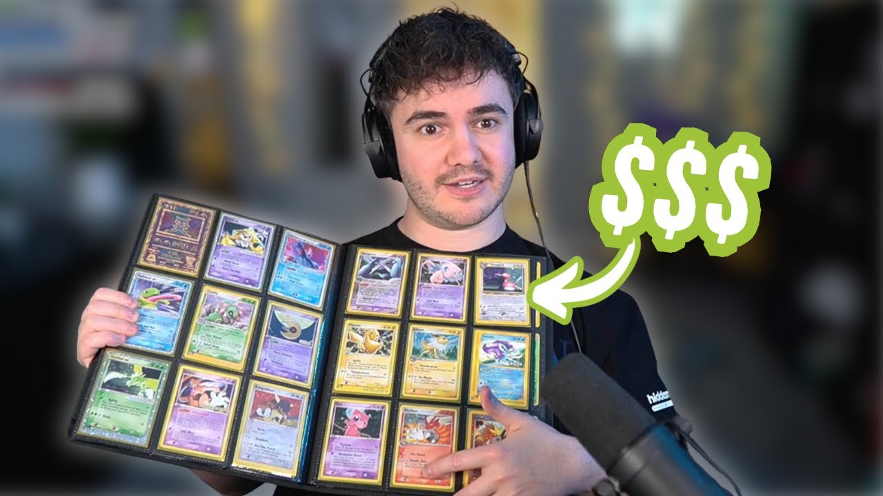Johnstone Reveals His Childhood Pokemon CARD Collection