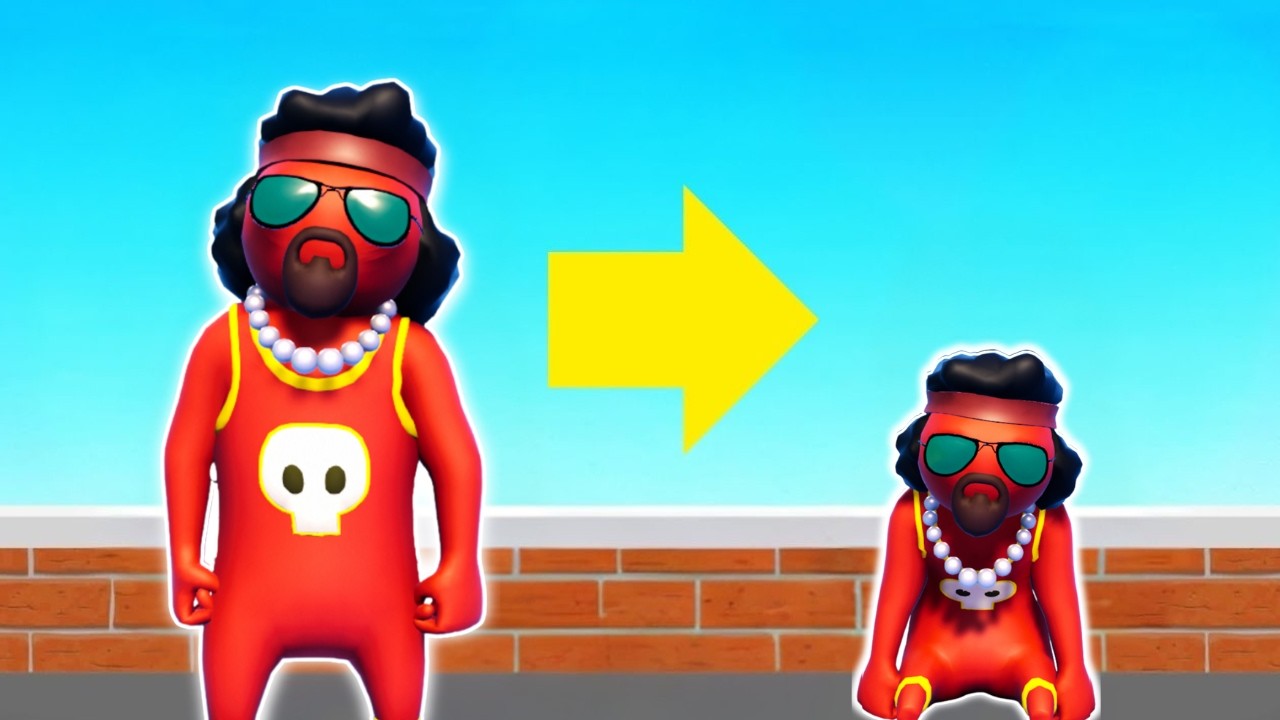 I SHRINK Every Time I Die in Gang Beasts!!
