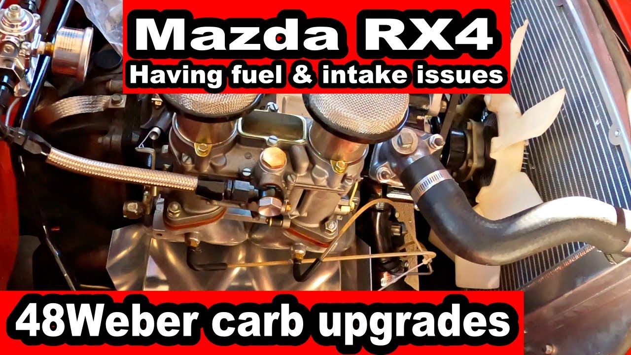 48 Weber issues on Mazda RX4
