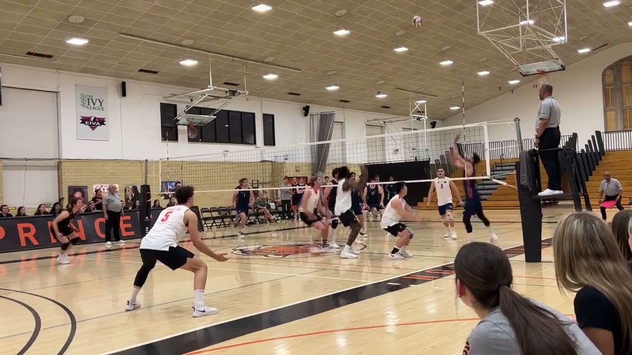 Princeton men's volleyball, class 2023 senior night, Danny's highlight