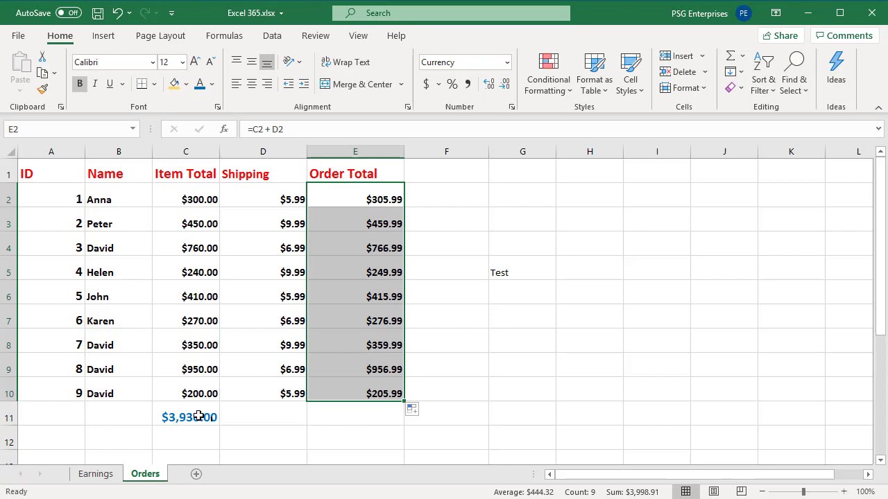 How to Display or Hide Fill Handle in Excel - Office 365