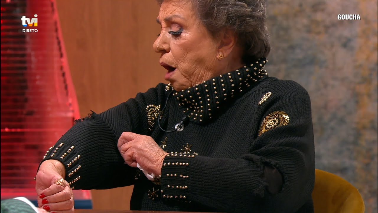 Goucha brinca com Natalina José: «Essa camisola está-se a desfazer!» | Goucha