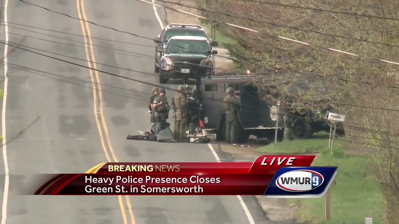 Heavy police presence leads to closure of Green Street in Somersworth