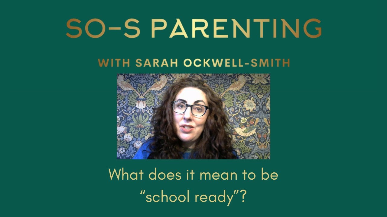 What does it mean for a child to be 'school ready'?