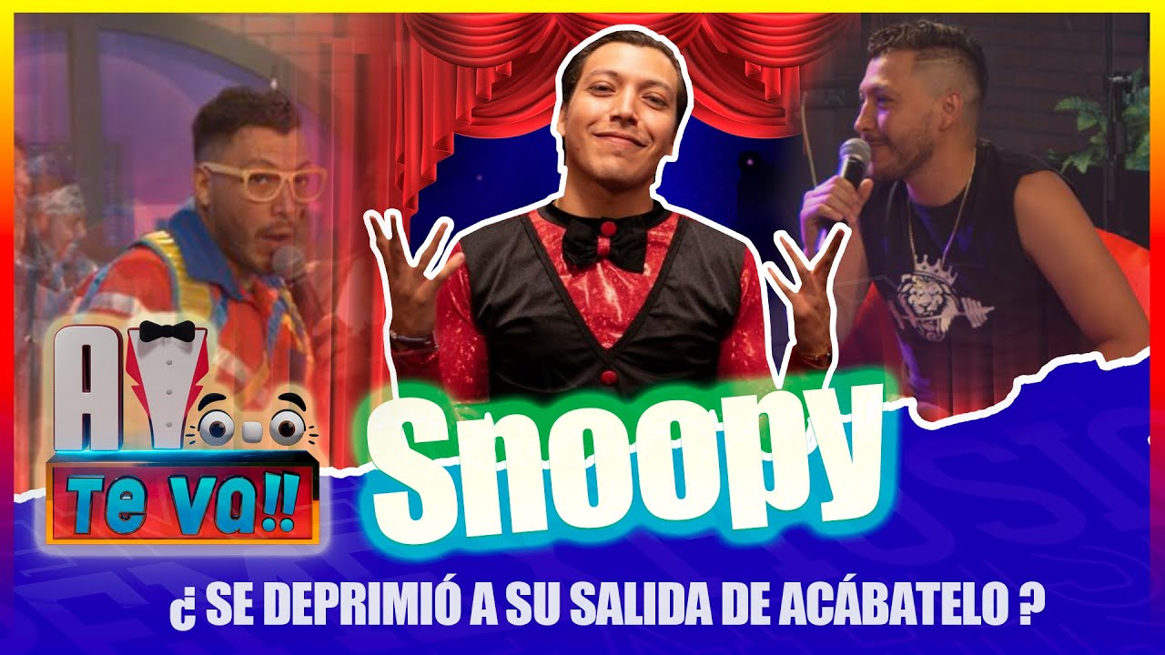 Ay Te Va con Mario Bezares HOY: Snoopy, el ex meserito rojo y en la música Talina La Mera Mera.