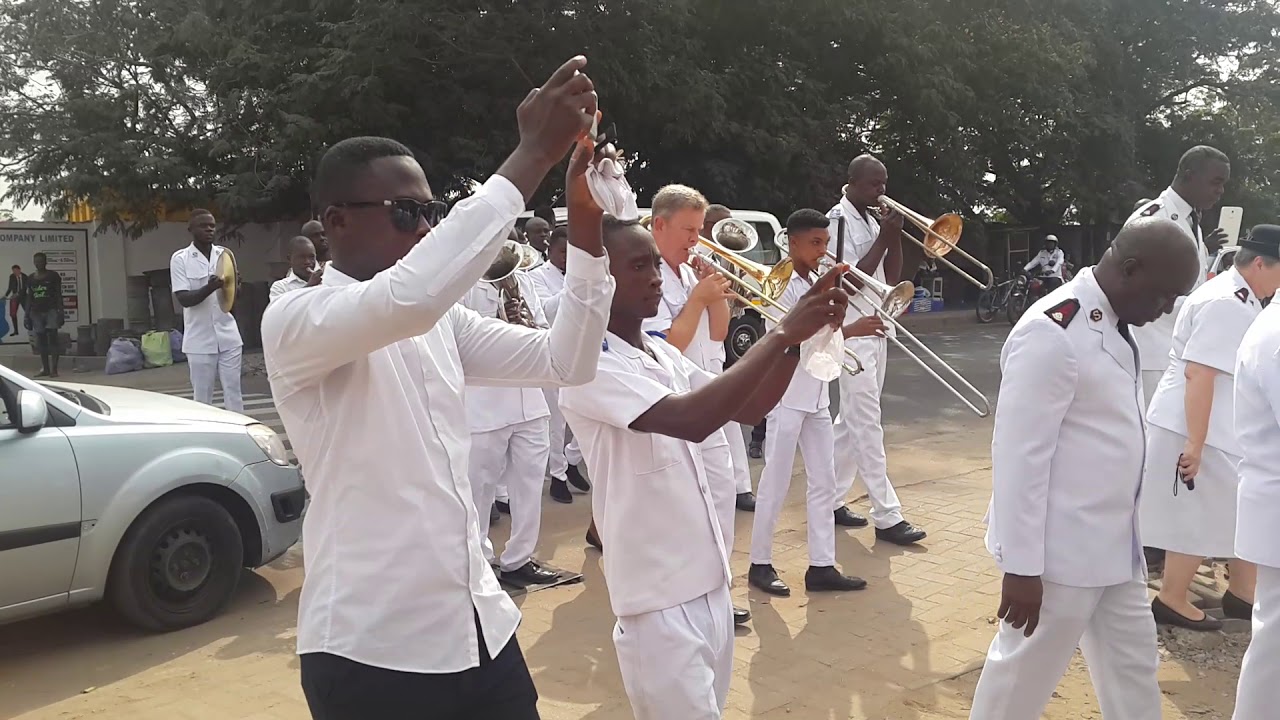 Salvation Army Ghana Territory welcome the new Accra Division Officers at the Mamprobi Corps