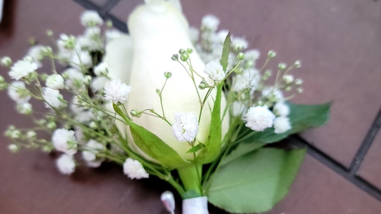 diy groomsmen boutonniere ⚫️ diy wedding ideas
