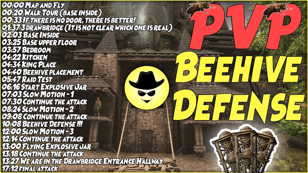 Beehive Defense for PVP!!! | Raid Test | CONAN EXILES ❗ (PART-1)