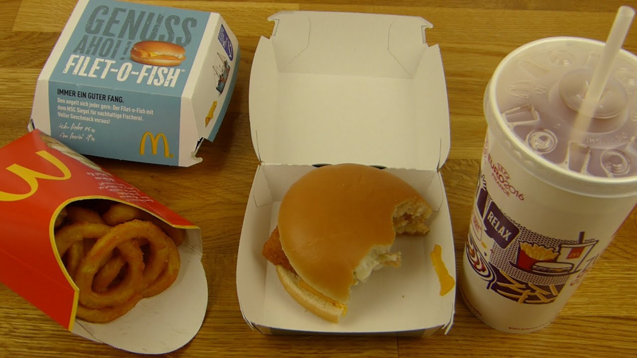 McDonald's - Filet-o-Fish & Curly Fries