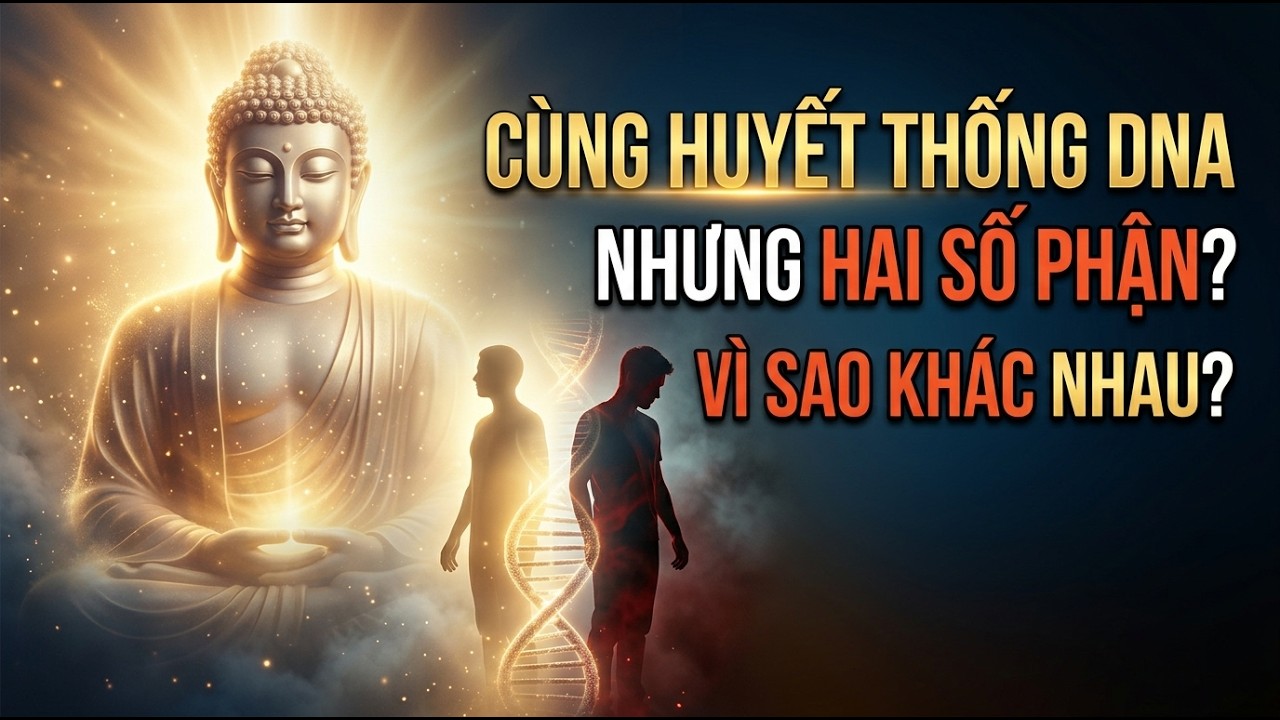 Tại sao cùng huyết thống DNA nhưng hai số phận ?