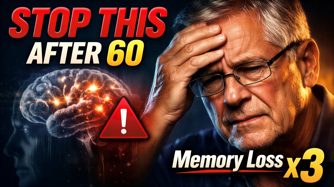 STOP DOING THIS After 60 – Memory Loss Speeds Up 3× Faster in Seniors