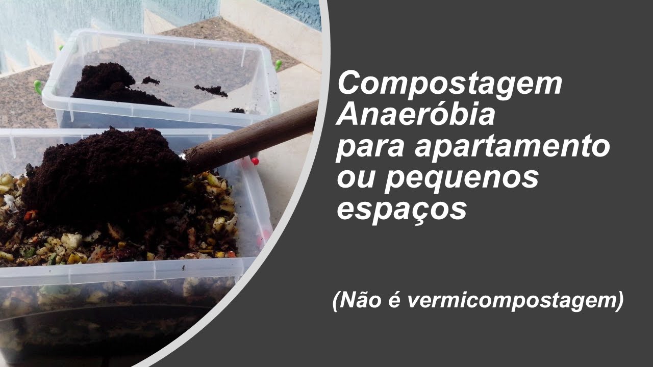 Compostagem SEM MINHOCA para Apartamento