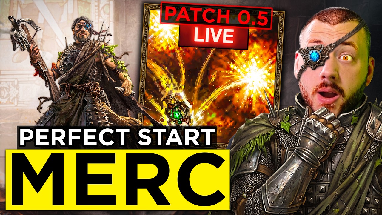 Instant Explosion Cluster Grenade Mercenary Build - POE 2 0.5 Return of the Ancients