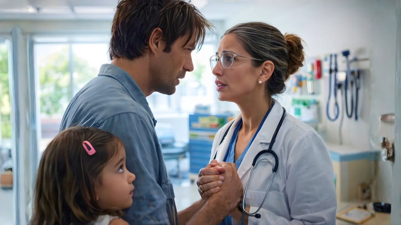Pai Solo leva filha ao hospital e descobre que a Médica era seu grande amor do passado