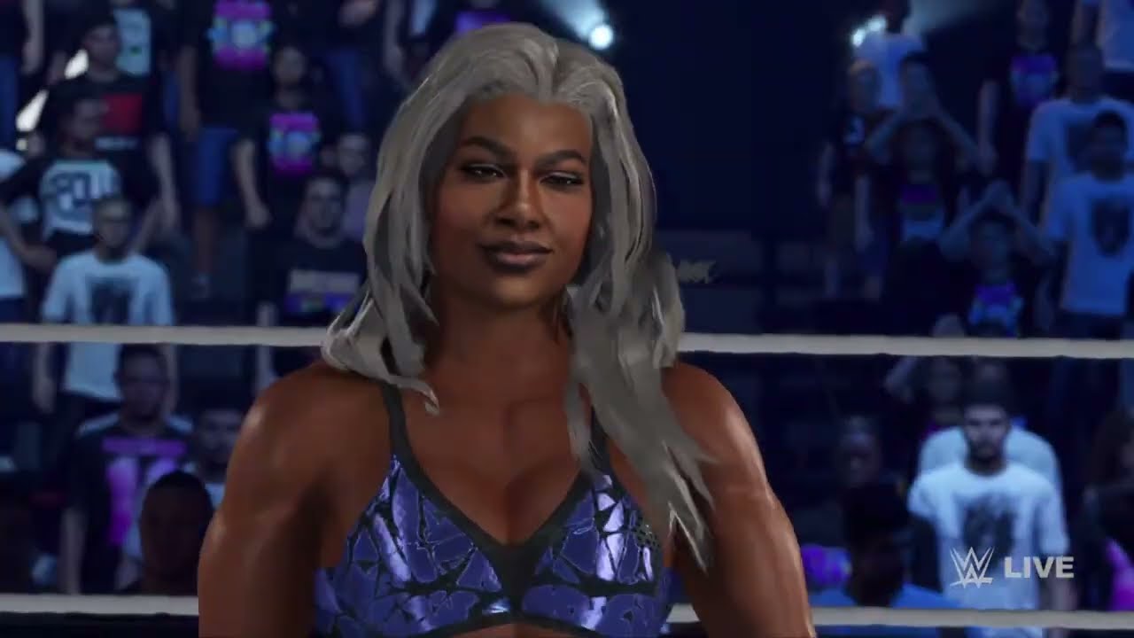 WWE2k24 Singles Match Jade Cargill vs Ivy Nile!