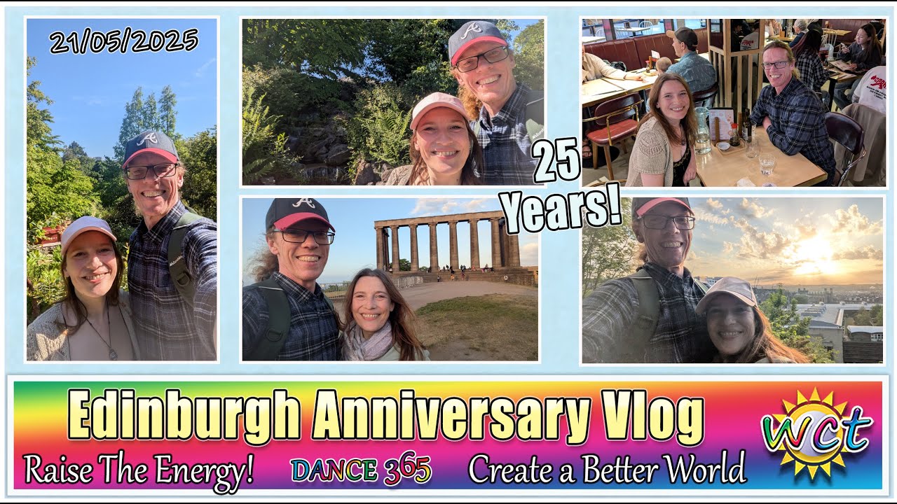 Silver Wedding Anniversary Vlog from Edinburgh