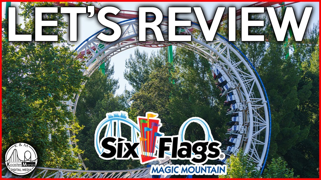 Six Flags Magic Mountain Theme Park Review | 2024