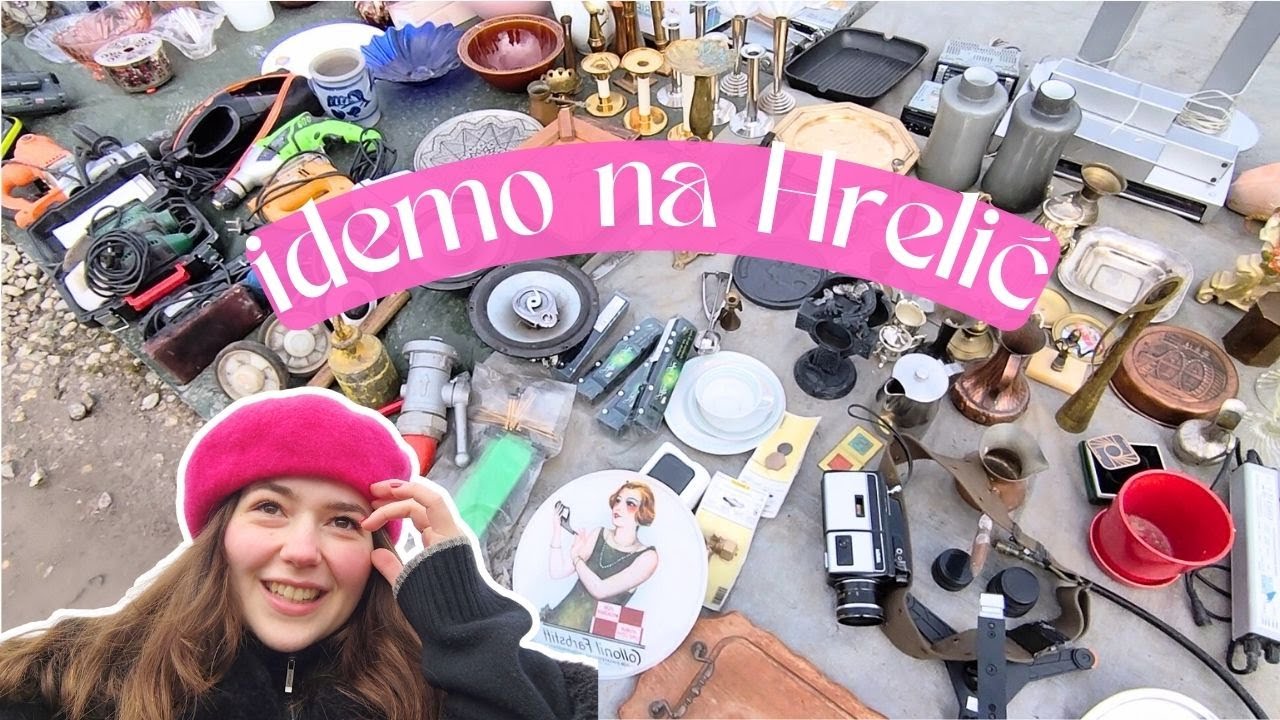 Nedjelja na Hreliću | najbolji buvljak u Zagrebu? | VLOG