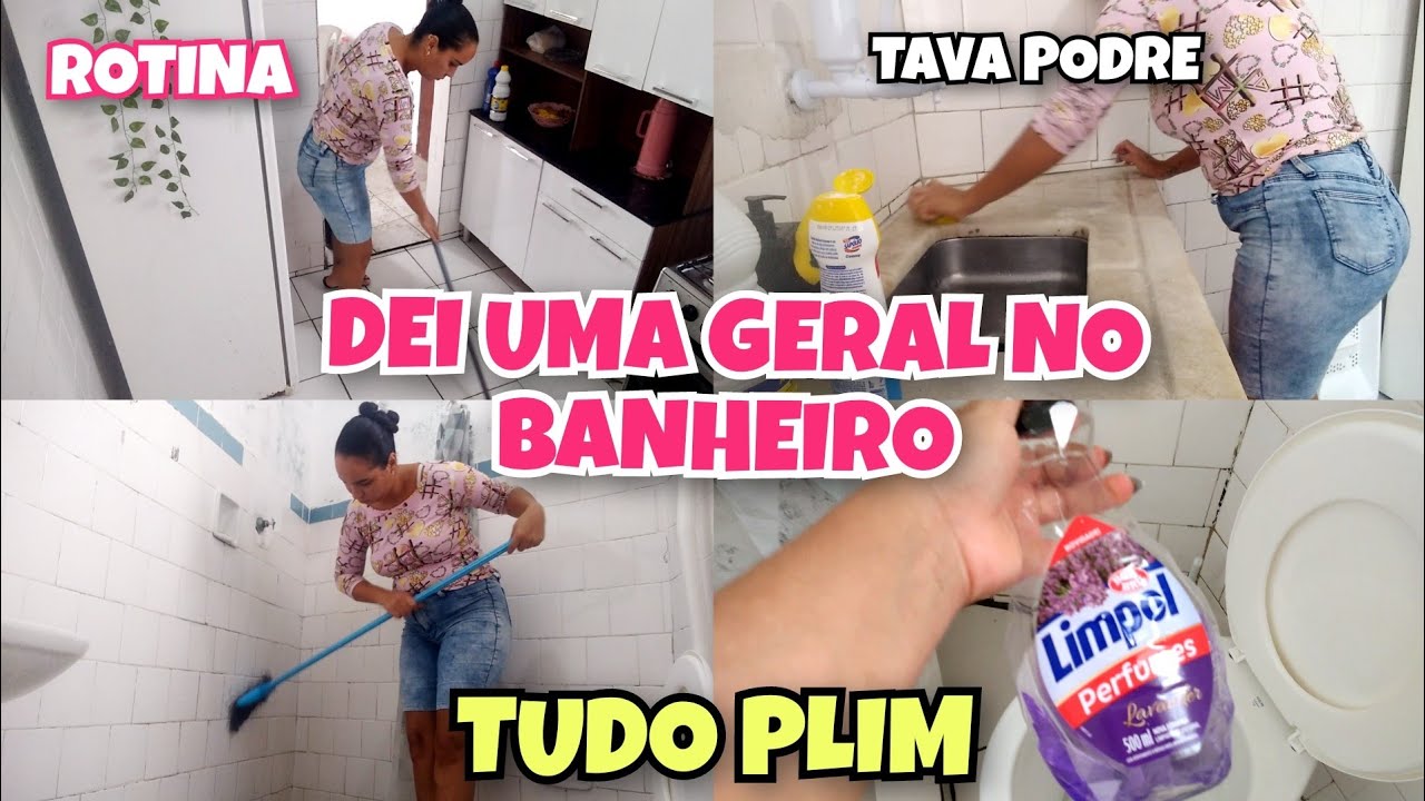 LIMPEZA PESADA NO BANHEIRO || LIMPEI A PIA DA COZINHA TAVA PEDIDO SOCORRO 😯🥵 E MAIS 