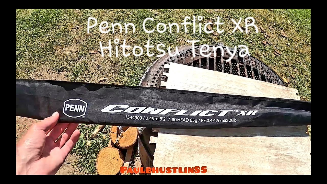 My New Penn Conflict XR Hitotsu Tenya Edition 65 Gram Jighead Fishing Rod- More New Gear!❤