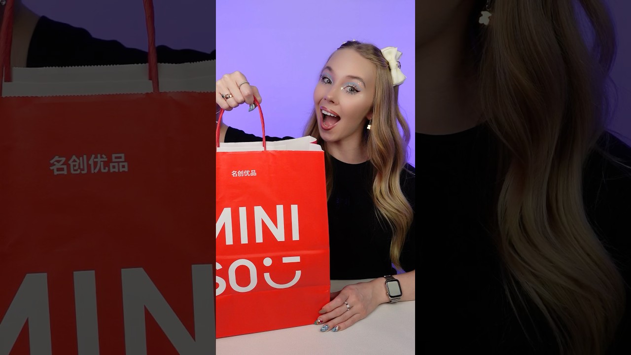 WIELKI UNBOXING Z MINISO❗️ #miniso #pattje #unboxing #stitch #miki #puchatek #disney #minisopoland
