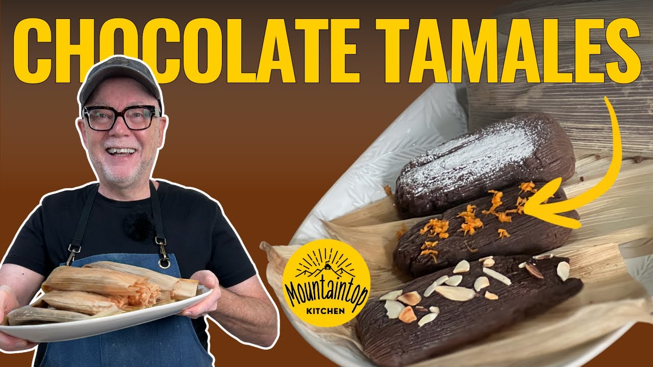 Как приготовить шоколадные тамалес | Сладкий мексиканский десерт из тамалес