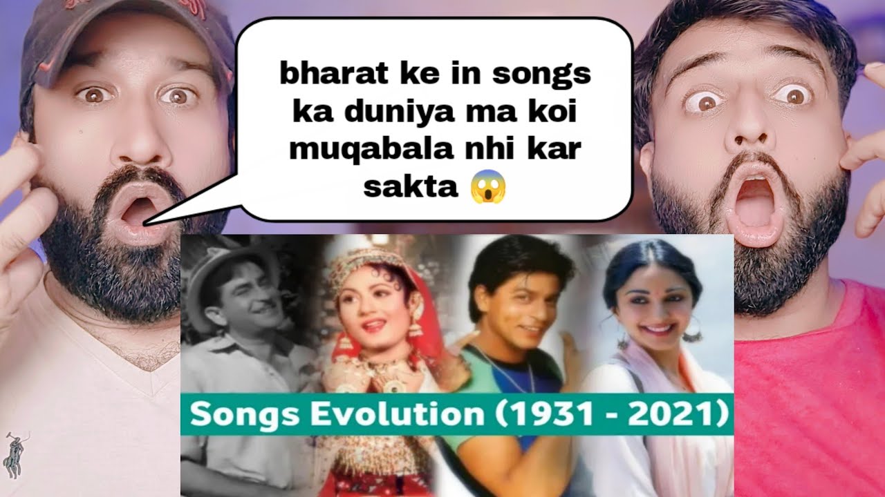 Evolution Of Indian Song 1932 - 2021 | Pakistani Reaction |
