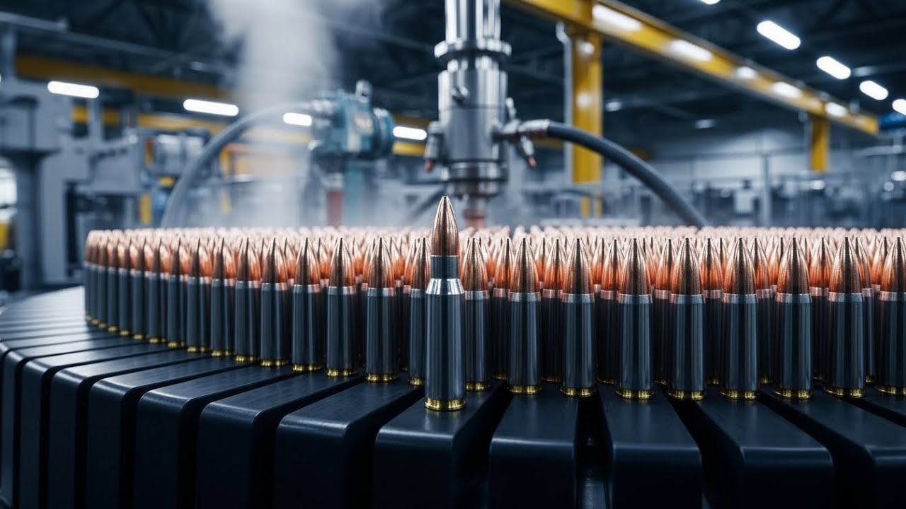 How Bullets Are ACTUALLY Made (Inside The Secret Factory)