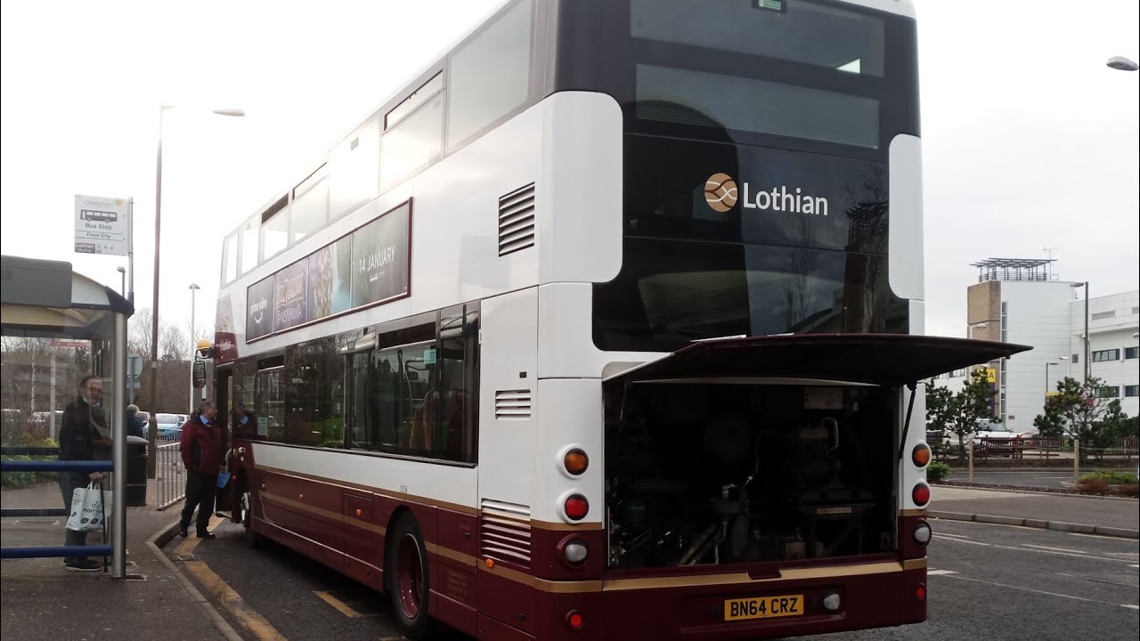 *Full revs* Broken down bus 418 trying to start but fails