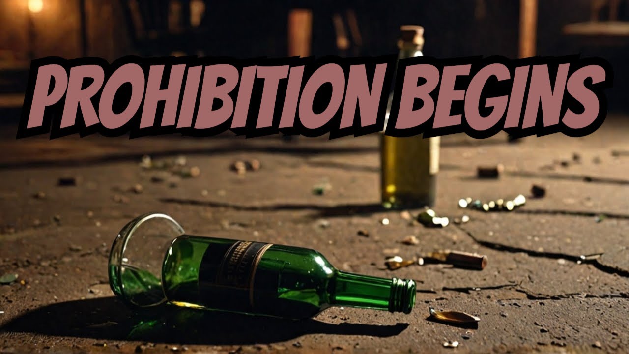 Prohibition Ratified: The 18th Amendment That Sparked a Nationwide Controversy! #onthisday