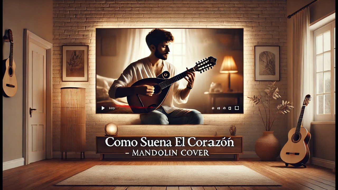 Como Suena el Corazon - Gigi D'Alessio - Eseguito con Mandolino
