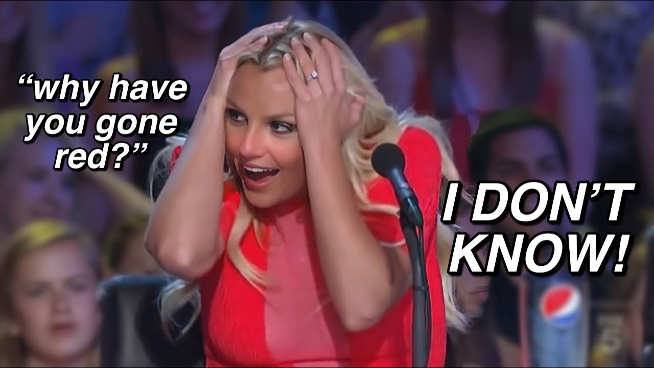Britney Spears Being Embarrassed And Adorable
