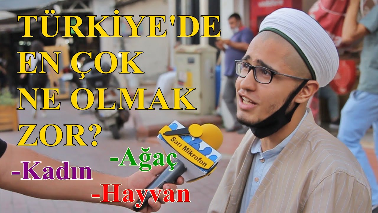 TÜRKİYE'DE EN ÇOK NE OLMAK ZOR ? - SARI MİKROFON