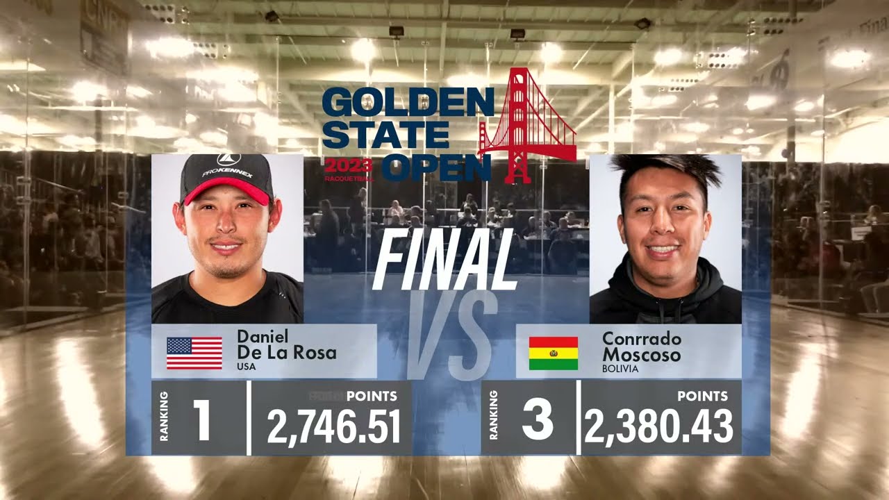 D. DE LA ROSA VS C. MOSCOSO│ FINAL │ 2023 GOLDEN STATE OPEN