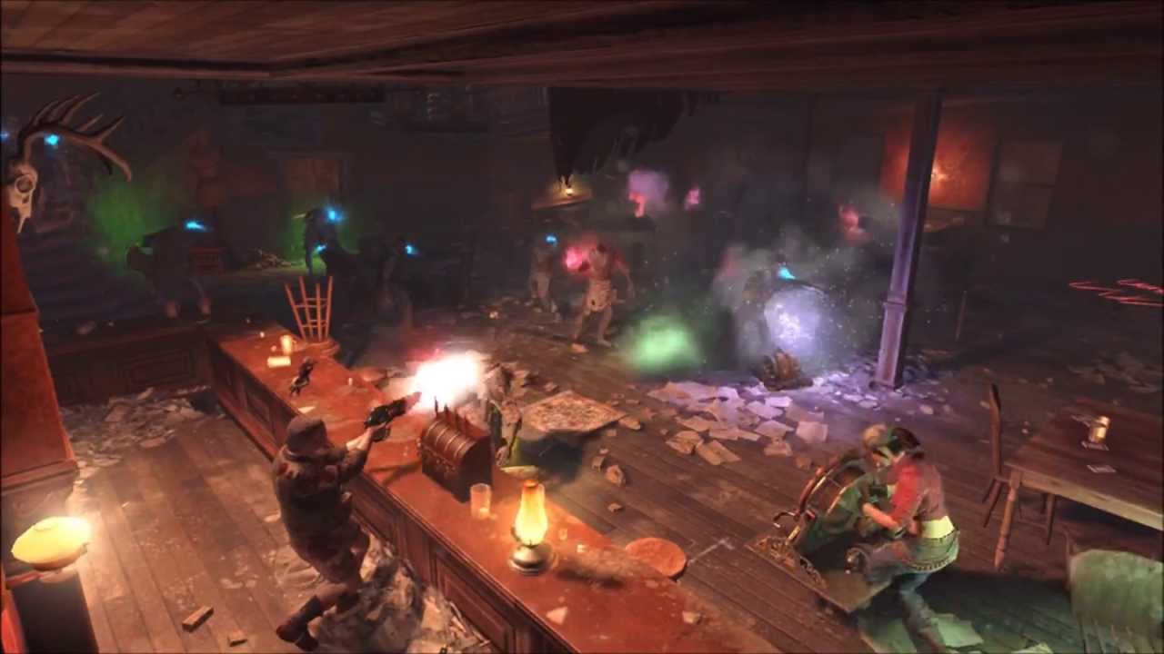 Buried Zombies Glitch - Get Behind the Bar/Saloon (afterpatch)