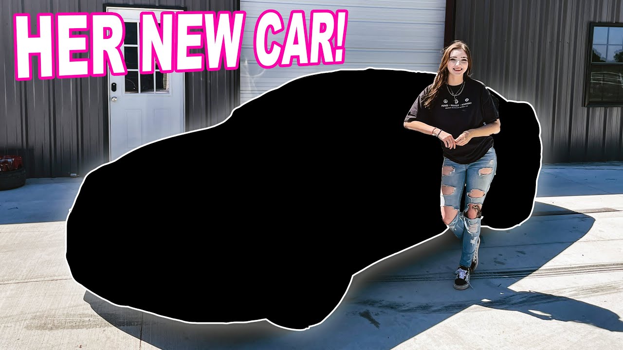 MY LITTLE SISTER'S NEW CAR! (IT'S TWIN TURBO...)